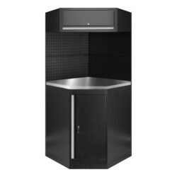 Conjunto de Mobiliário Modular 11 Peças JBM Inox/Aço 800x800x1950mm