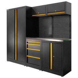 Conjunto de Móveis Modulares de Oficina JBM 13 Peças 2410x620x1950mm