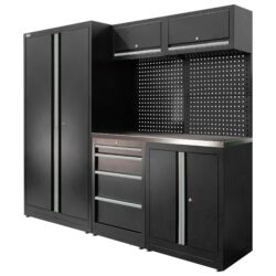 Conjunto de Móveis Modulares de Oficina JBM 13 Peças 2410x620x1950mm