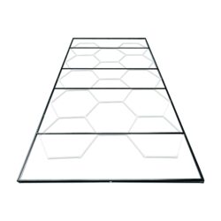 Conjunto de Luzes LED Hexagonais JBM 54805 83640lm 615W 6500K