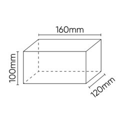 TACO DE GOMA PARA ELEVADOR 160X120X100MM | - Image 2