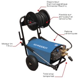 Lavadora de Alta Pressão Água Fria SCHNEIDER 380 V 200 bar 15 L/min - Image 2