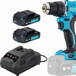 Berbequim Aparafusador sem Fios HAZET 18V 2,5Ah 2 Baterias
