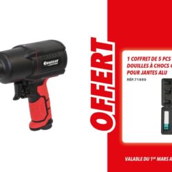 Chave de Impacto Pneumática Composite DRAKKAR 1/2 polegadas 1350Nm