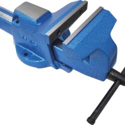 Torno de Bancada Fixa em Aço DOLEX 125mm com Bigorna e Aperto de Tubos
