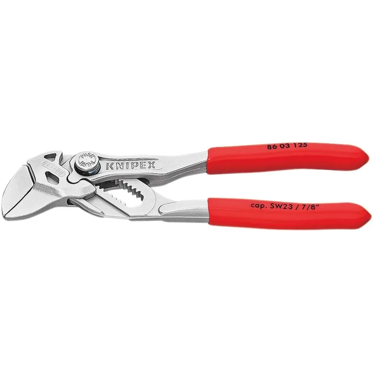 Alicate Chave KNIPEX 125mm com Botão de Regulação