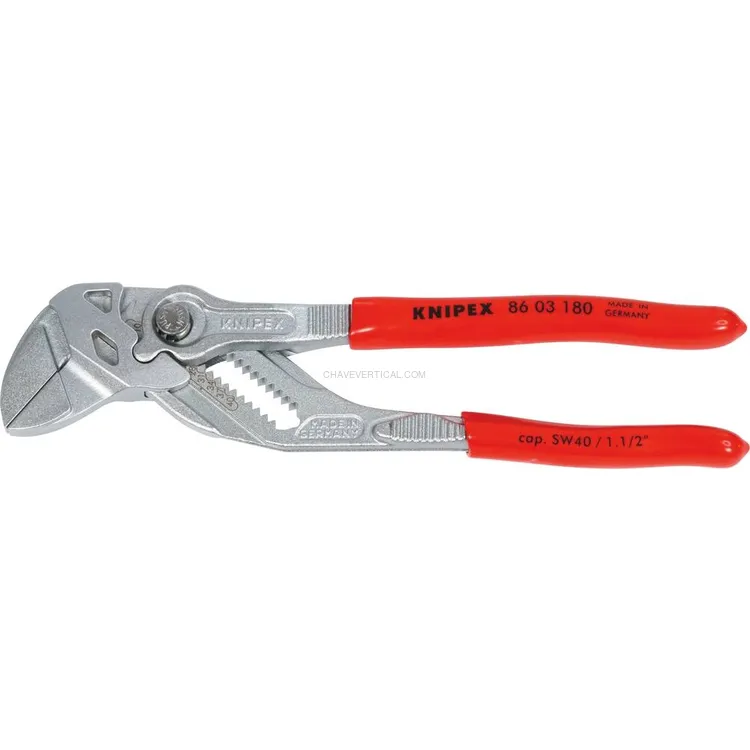 Alicate Chave KNIPEX 150mm com Botão de Regulação