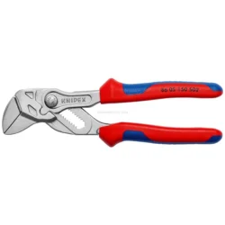 Alicate-Chave KNIPEX 150mm Mordentes Estriados 27mm Cromado