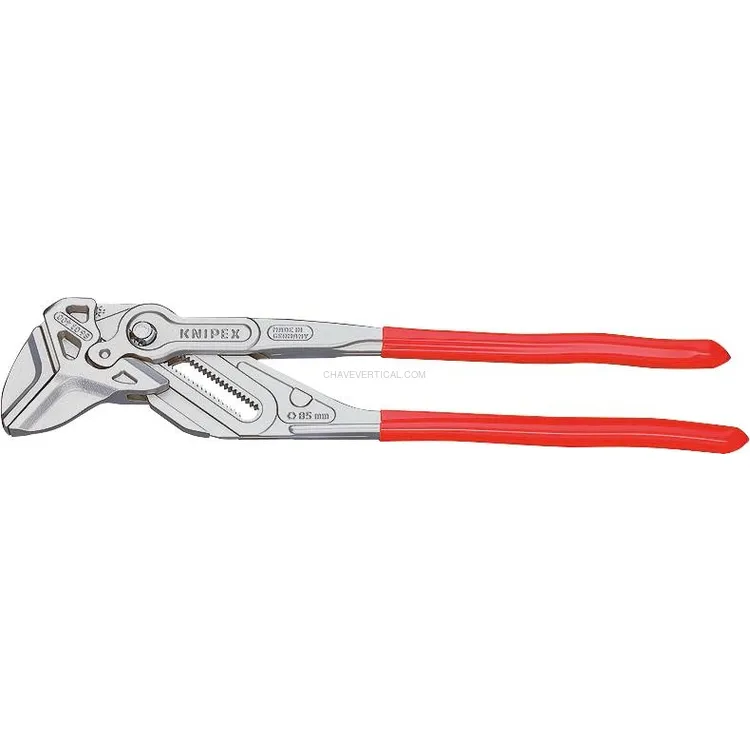 Alicate Chave KNIPEX 400mm com Botão de Regulação