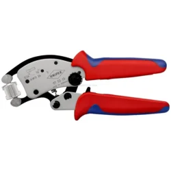 Alicate de Crimpagem Automático KNIPEX Cabeça Rotativa 0,08-16mm²