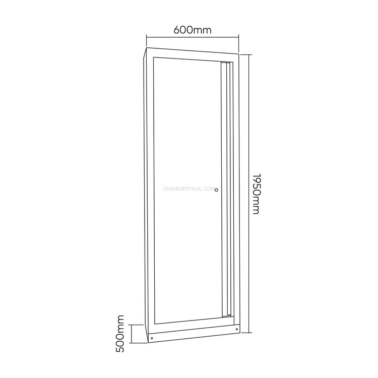 Armário Alto Metálico JBM 4 Prateleiras 600x500x1890mm