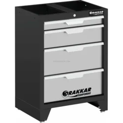 Armário Baixo DRAKKAR com 4 Gavetas 680x458x987mm 150kg