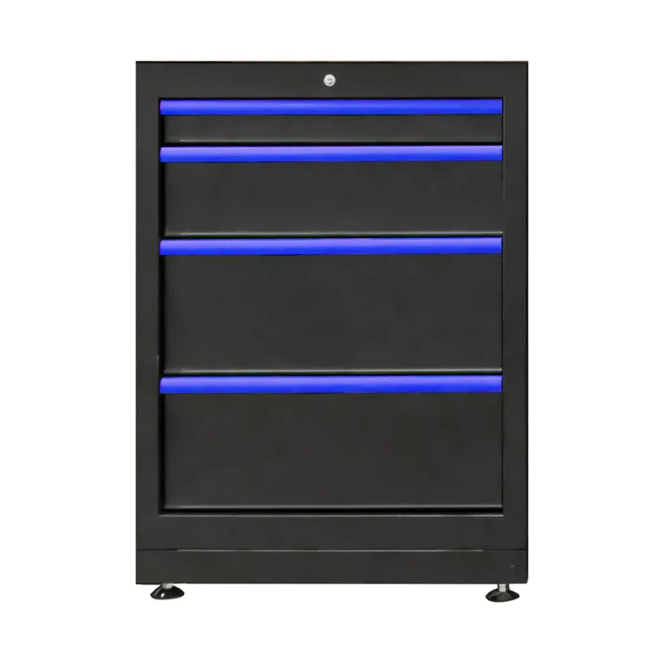 Armário de 4 gavetas JBM com patas reguláveis
