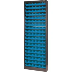 Armário Metálico com 114 Caixas de Bico 672x205x1900mm