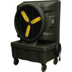 Arrefecedor de ar evaporativo móvel 510W - 70L - 12000 m³/h Climatiseur
