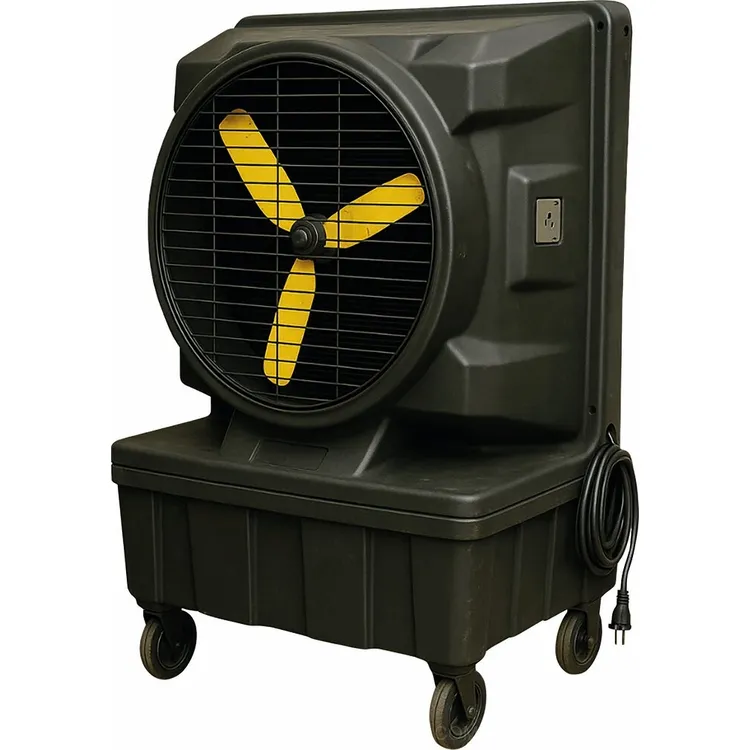Arrefecedor de ar evaporativo móvel 510W - 70L - 12000 m³/h Climatiseur