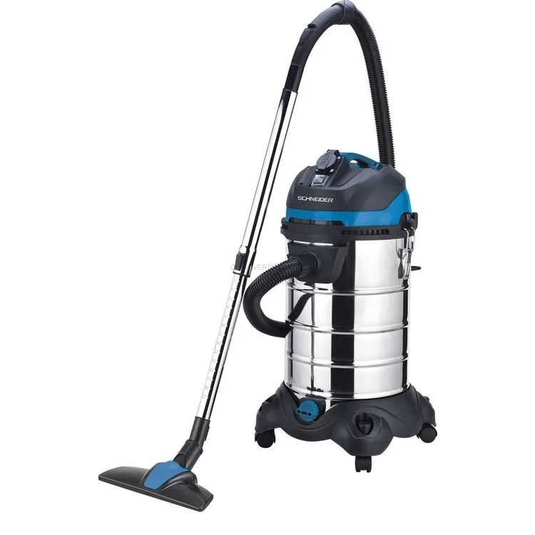 Aspirador de Água e Pó SCHNEIDER 30 L 220-240 V 1200 W Inox