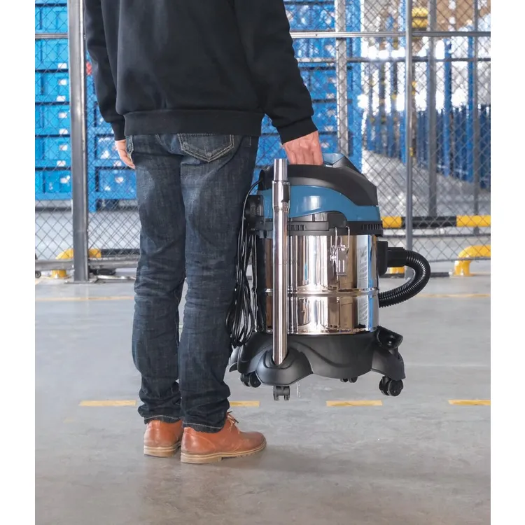 Aspirador de Líquidos e Pó SCHNEIDER 20 L 1200 W 230 V Inox - Image 6