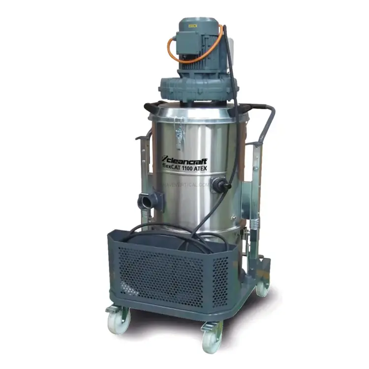 Aspirador de Sólidos ATEX CLEANCRAFT FLEXCAT 1100 400V 5067 l/min 100L
