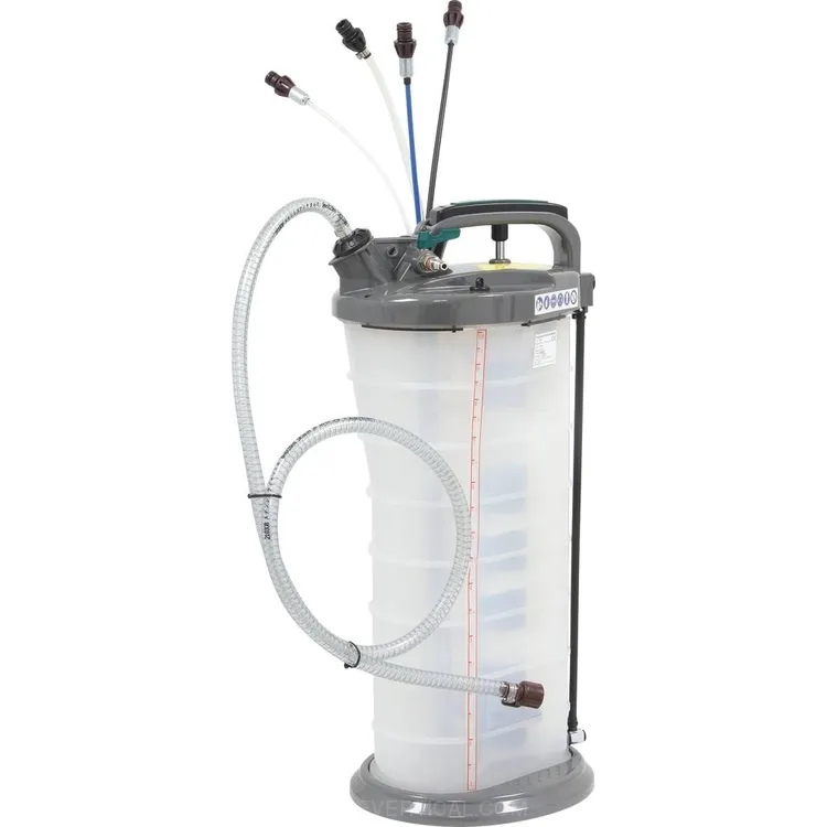 Aspirador Manual/Pneumático de Óleo DRAKKAR 9,5L para Mudança de Óleo Aspirador Manual/Pneumático de Óleo DRAKKAR 9,5L para Mudança de Óleo