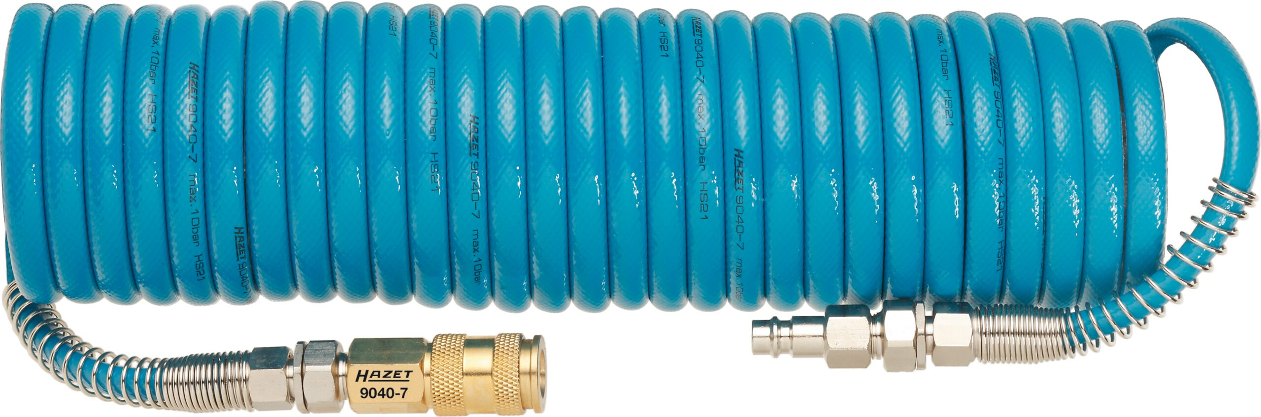 Mangueira Espiral HAZET 9040-7 7,62m 6,35mm 10bar