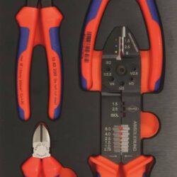 Módulo de Espuma KNIPEX 4 Alicates 395x178mm Metal