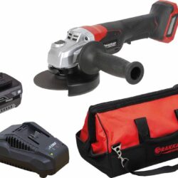 Rebarbadora Angular Brushless DRAKKAR 20V 125mm com Bateria 4Ah