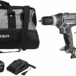 Pack SCHNEIDER 20V Berbequim 35Nm + Martelo Perfurador 2,2J + 2 Baterias