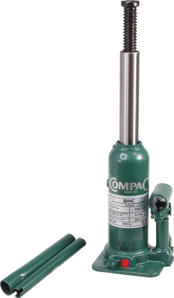 Macaco de Garrafa Hidropneumático COMPAC 3T 193-373mm