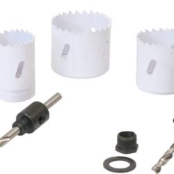 Conjunto de Serras Cranianas HSS Bi-Metal 22 a 68mm 11 Peças - Image 2