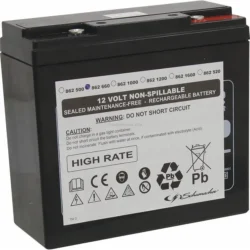 Bateria de Substituição SCHMUCHER 12V 20Ah 700A para Booster