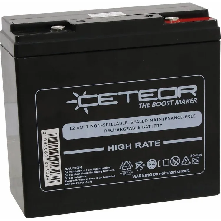 Bateria de Substituição SCHMUCHER 12V 800A 20Ah