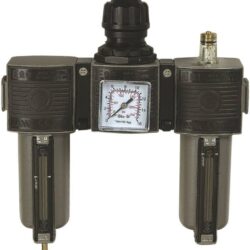 Filtro Regulador Lubrificador de Ar ANI 1/4″ 1100L/min com Manómetro