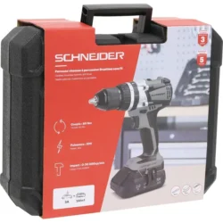 Berbequim Aparafusador de Percussão SCHNEIDER 20V 60Nm Brushless