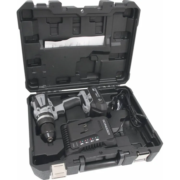 Berbequim Aparafusador de Percussão SCHNEIDER 20V 60Nm Brushless