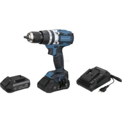 Berbequim Aparafusador de Percussão Brushless SCHNEIDER 20V 65Nm 2x2Ah