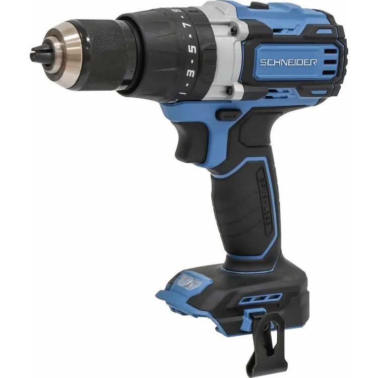 Berbequim Aparafusador de Percussão SCHNEIDER 20V 65Nm com 2 Baterias 2Ah