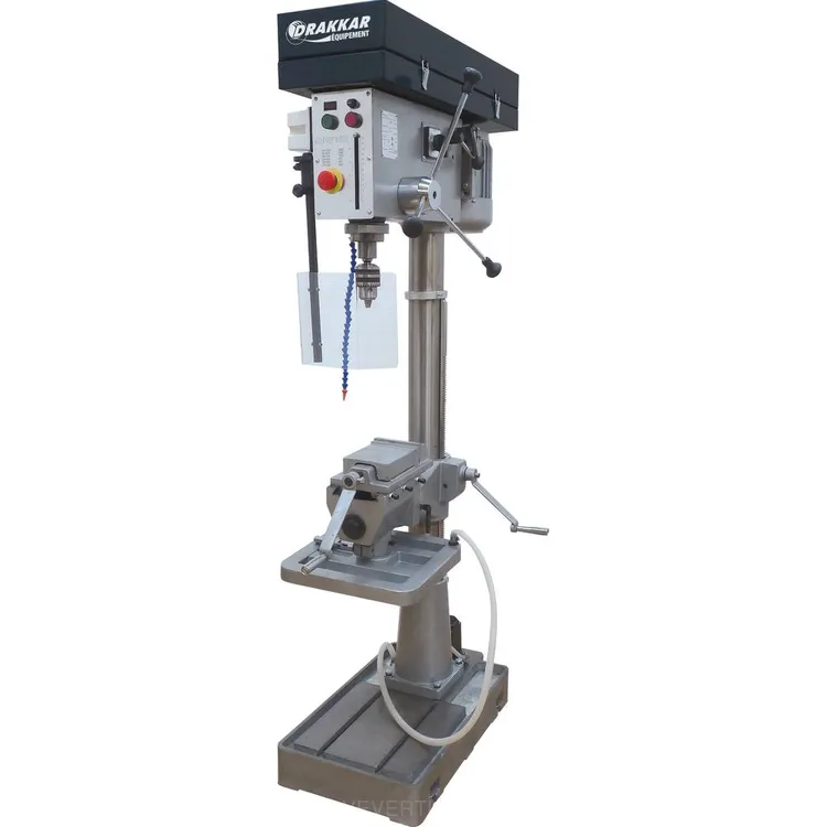 Berbequim de Coluna DRAKKAR 400V 1840W 1,80m CM3 com Étau Reversível
