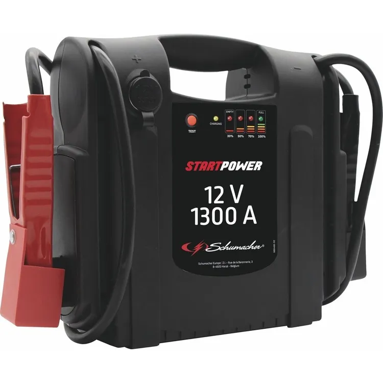 Booster de Arranque 12V 1300A SCHMUCHER START POWER 18Ah