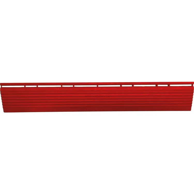 Bordadura Macho Vermelha STILKER RAL 3020 4 Peças