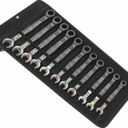 Jogo de 11 Chaves Mistas Direitas com Roquete 80 Dentes