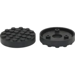 Cabeço de Borracha Redondo COMPAC 110/120mm Espesso para Macaco Hidropneumático
