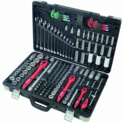 Caixa de Chave de Tomada METALWORKS BT176 176 Peças Cromo Vanádio