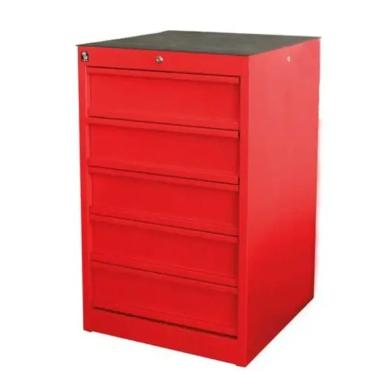 Caixa de gavetas METALWORKS DELK5 5 gavetas aço soldado