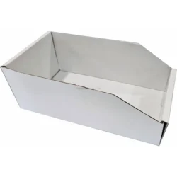 Caixa Organizadora Aberta KARZAN Cartão Branco 280x150x110mm 50 Unidades
