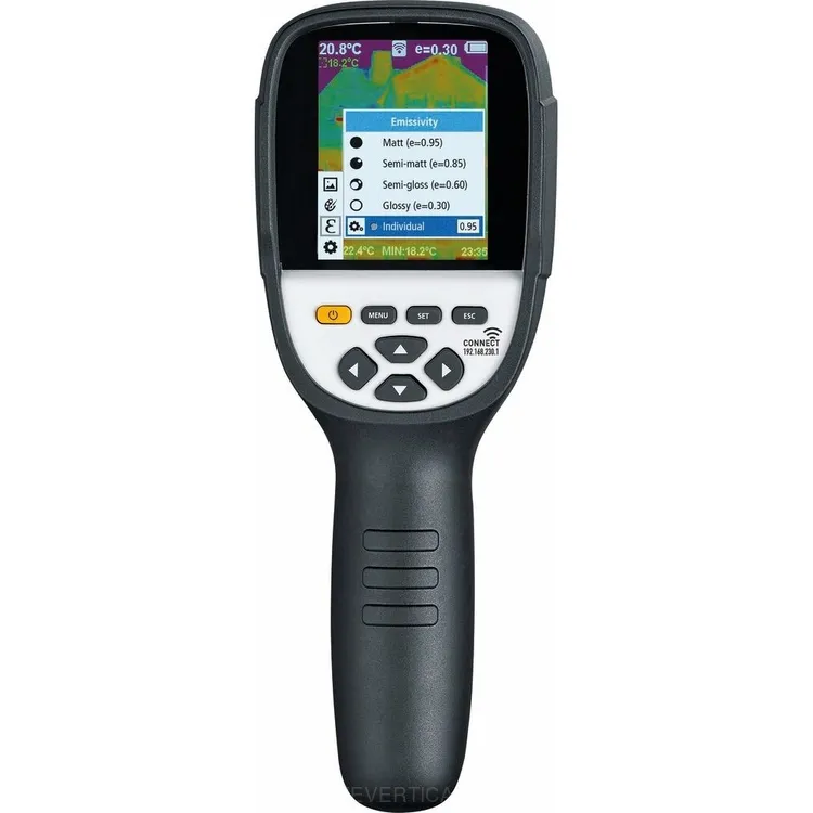 Câmara Térmica LASERLINER -20 a 350°C 220x160px 9Hz Câmara Térmica LASERLINER -20 a 350°C 220x160px 9Hz