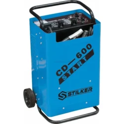 Carregador e Arrancador de Baterias sobre Rodas STILKER CD 600 12/24V 1500W 60A