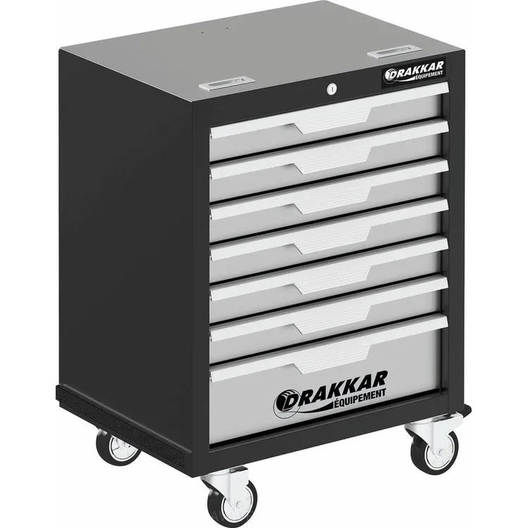 Carrinho de Ferramentas DRAKKAR 7 Gavetas 646x458x961mm