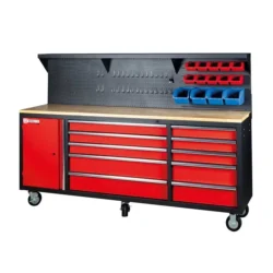 Carrinho de Oficina com 10 Gavetas HOLZMANN WP100H 950kg
