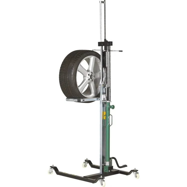Carrinho Hidráulico Móvel Porta-Rodas COMPAC 60kg